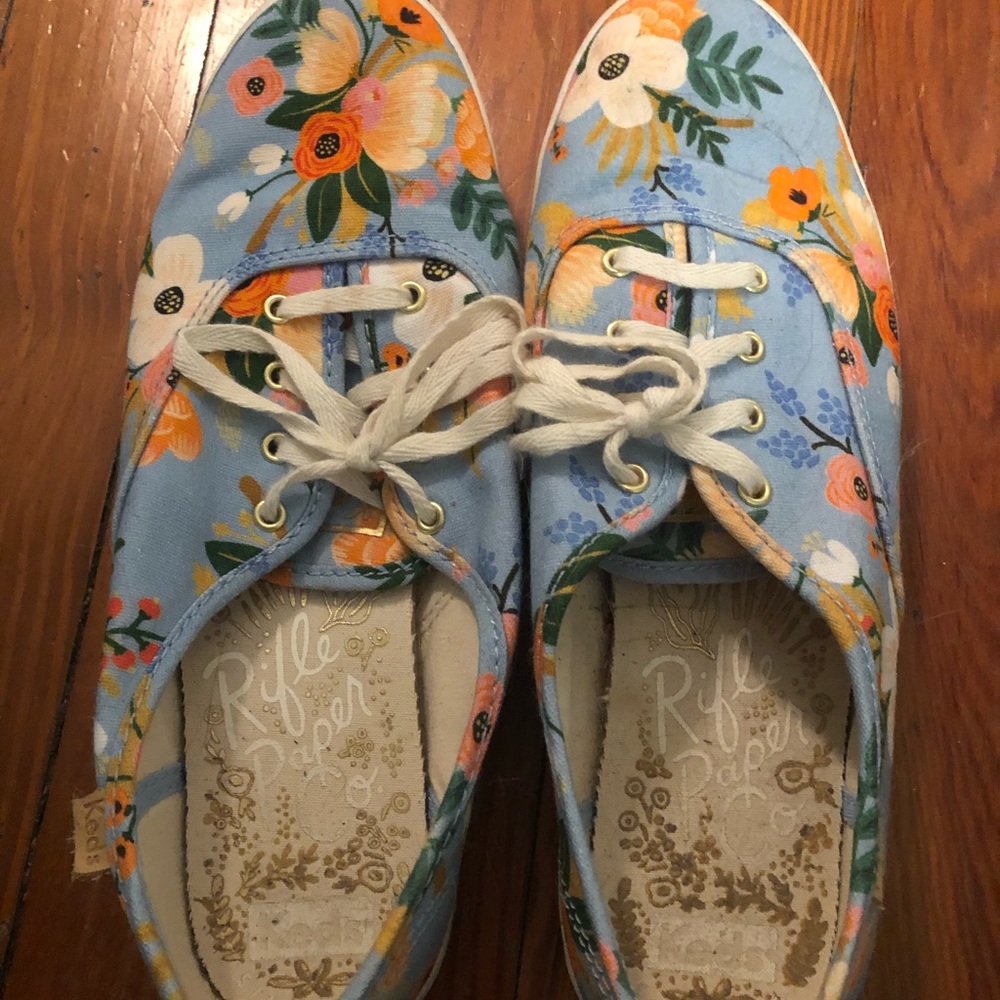 Rifle Paper x Keds Floral Print Shoes